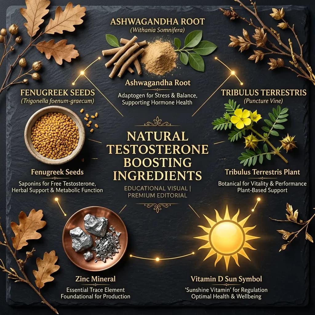 Best Natural Testosterone Supplements for Men in 2026: Evidence-Based Comparison