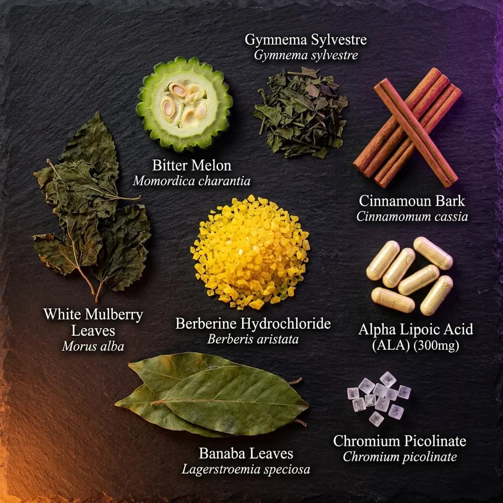 Beste Blutzucker-Gewichtsverlust-Supplemente 2026: Berberin, Gymnema & Natürliche Glucose-Unterstützung im Vergleich