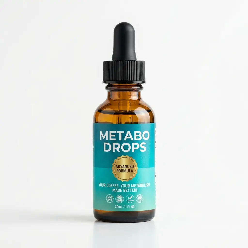 Metabo Drops supplement bottle