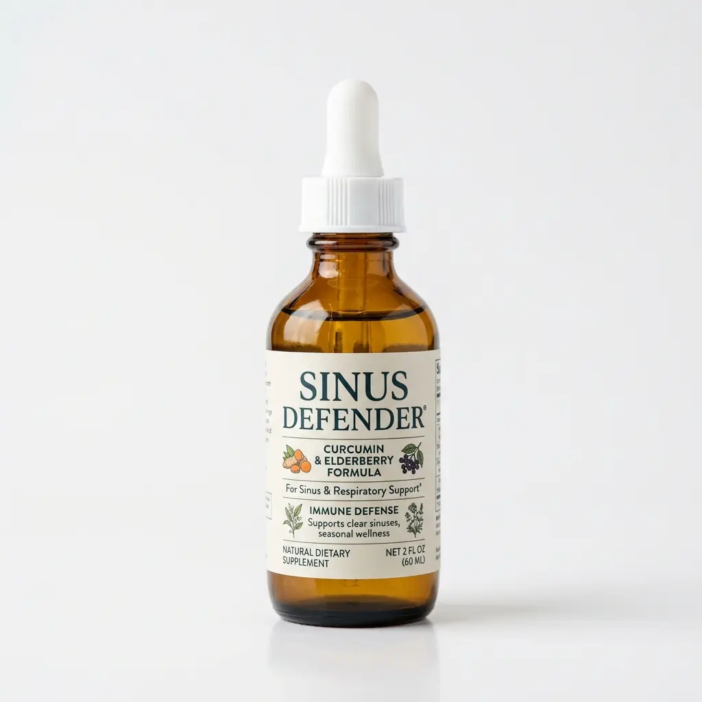 Sinus Defender supplement bottle
