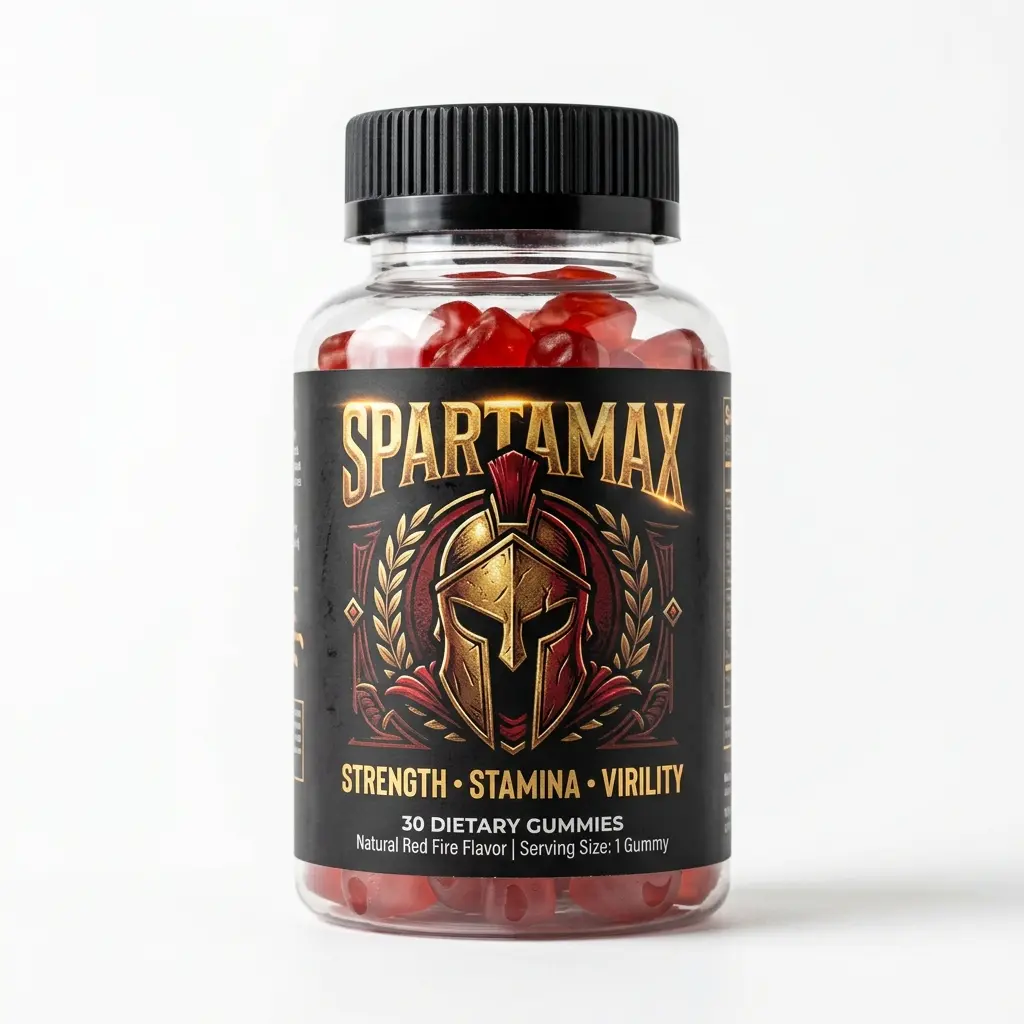 SpartaMax supplement bottle